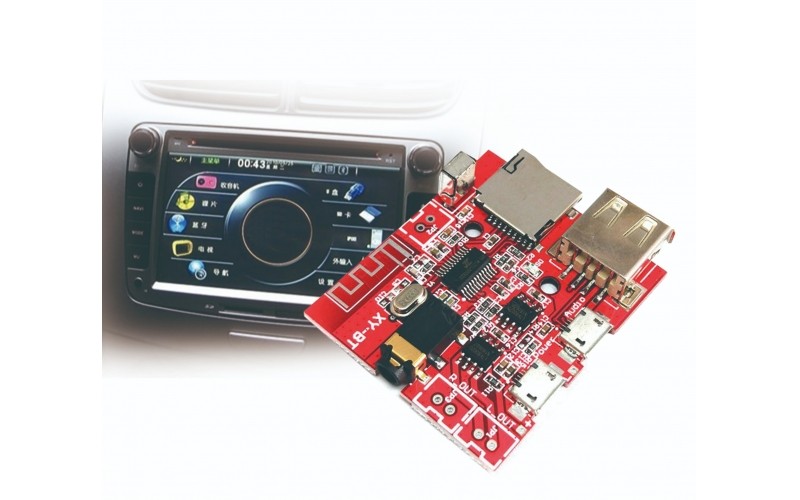 Automobile playback function circuit board